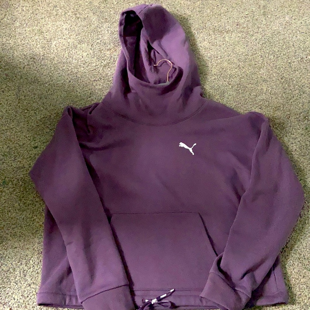 Purple Puma brand hoodie size L